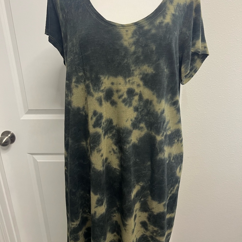 Tie-Dye T-Shirt Dress